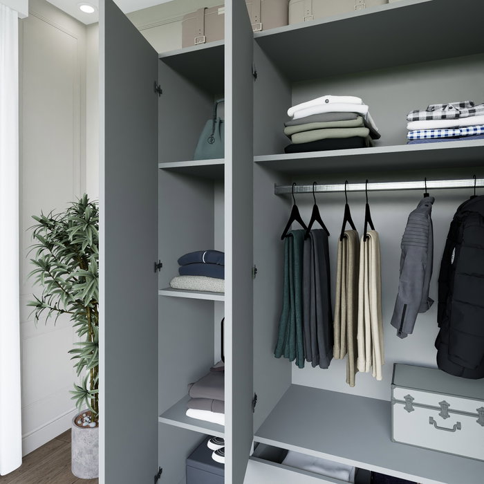 Hanah Home Yaman Luna 1600-037 Gris